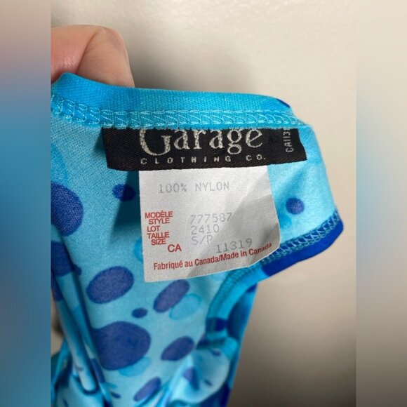 Vintage Garage 90s/Y2K Polka Dot Made in Canada Tank Top - Picture 4 of 4
